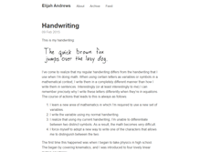 Tablet Screenshot of elijahandrews.com